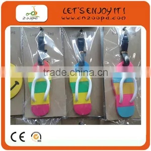 Fancy Cheap Rubber Airplane Hard Plastic Luggage Tag thumbnail-1