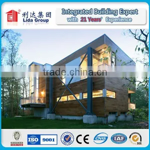 Customized Design Fast Construction Light Steel Structure Luxury Prefab House Building thumbnail-3