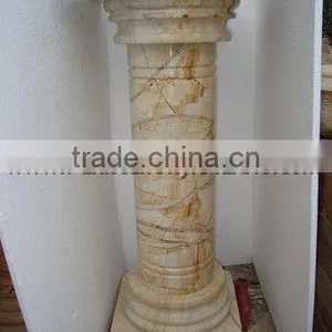 A GRADE TEAKWOOD MARBLE PEDESTALS thumbnail-6