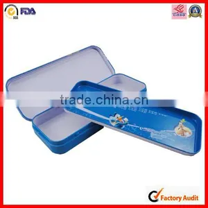 Colored Rectangle Stationery Pencil Case thumbnail-1