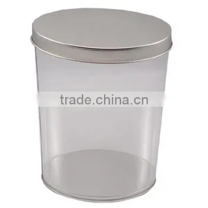 Chocolate Clear Plastic Pvc Tube pc Plastic Tube With Lids thumbnail-1