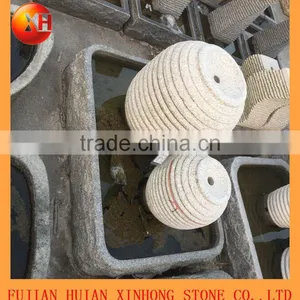 Dancing Stone Water Fountain With Ball thumbnail-1