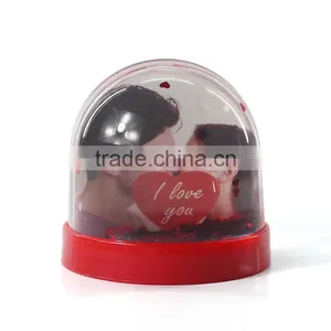 Acrylic Simple Photo Holder Snow Globe thumbnail-2