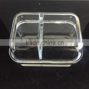 1L Hi-borosilicate Square Glass School Bento Lunch Box Leakproof thumbnail-6