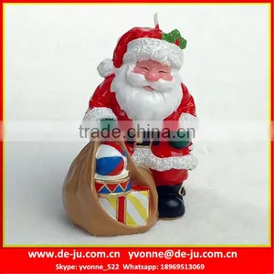 Santa Christmas Chinese Manufactures Natural Candle thumbnail-1