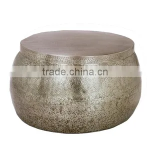 Copper Hammered Side Table thumbnail-6