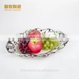 Ceramic Candy Dish Golden thumbnail-1