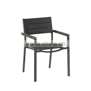 Patio Furniture Sling Mesh Chair thumbnail-3