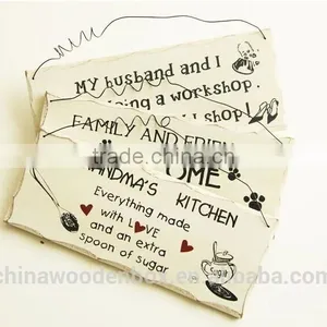 2015 Popular Refined Wooden Door Plates Custom Indoor Directional Signage Lovely Wooden Signage thumbnail-3