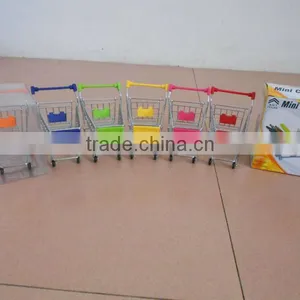 Metal Mini Shopping Cart thumbnail-1