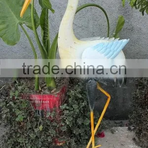 Animal Ornaments Metal Crane thumbnail-2