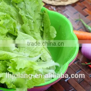 Plastic Flower Type Vegetable Fruit Storage Basket for Kitchen thumbnail-2