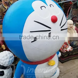 Hot Sale Resin Crafts Jingle Cats Life Size Cartoon Characters Statue for Outdoor Decor thumbnail-1