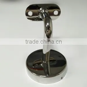 Stainless Steel Handrail Bracket/Wall Mounted Pipes Connector With Cover thumbnail-4