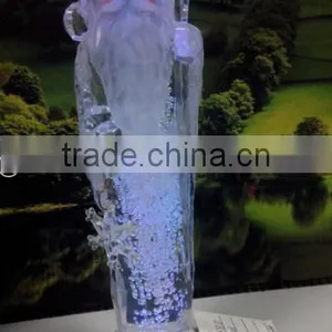 LED Christmas Acrylic Santa Claus Motif Light thumbnail-1