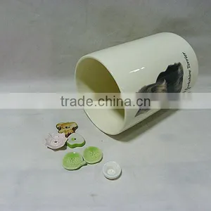 Painting Ceramic Treat Jar thumbnail-1