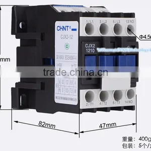 CHNT Contactor CJX2-1210 AC220V 380V 110V 24V 12A thumbnail-3