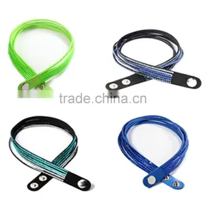 PU Leather Bracelet, Hot Sale Gift Leather With Crystal Gem Decoration thumbnail-6