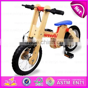 Latest Design Best Sale Children Balance Wooden Bike W16C115 thumbnail-1