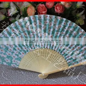 Japanese Promotioning Folding Cloth Fan thumbnail-1