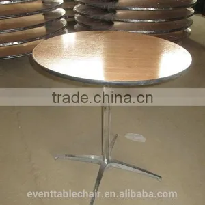 High Quality Banquet Wood Folding Table With PVC Table Edge for Sale thumbnail-3