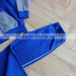 2016 Cheap Colorful Sports Cusotm Boy Tracksuit Direct Factory Fleece Sets For Boys Wholesale Fleece Tracksuits thumbnail-5