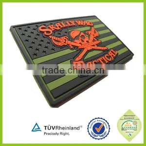 Customized 3d Logo Soft Pvc Silicone Patch Morale thumbnail-5