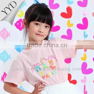 2017 PARIS T-shirt Rhinestone Transfer in Neon Color thumbnail-1