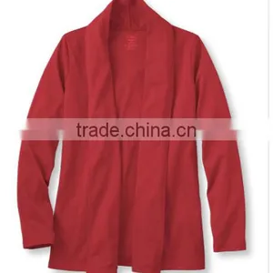 Popular Pima Cotton Fabric In An Everyday Cardigan Style, Woman Sweater thumbnail-4