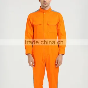 Wholesale Blue Color 100 Cotton Mechanic Working Coverall thumbnail-3