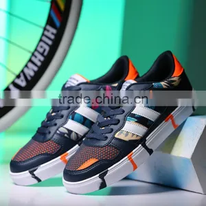 High Quality Summer Leather Mesh Casual Shoes Men Fashion, Adults Casual Shoes Sample From China for Male thumbnail-2