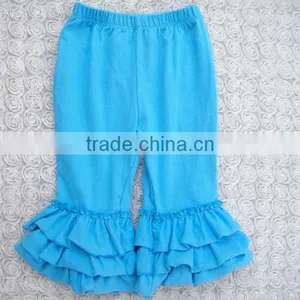 Fall Boutique Girls Leggings Wholesale Baby Kids Girls Icing Ruffle Pants thumbnail-6