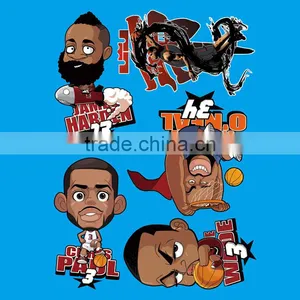Wholesale Heat Transfer Iron Ons, Full Color Custom Heat Transfer Print thumbnail-1