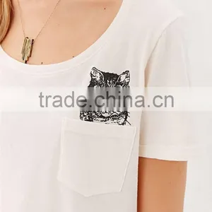 Simple Fashion t Shirt Design for Ladies Basic t Shirt thumbnail-2