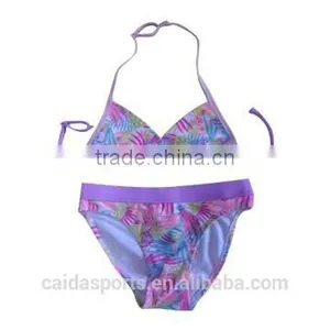 Pink Sexy Baby Girl Swimwear Bikini Suits thumbnail-1