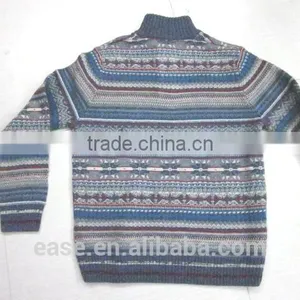 2016 Hot Sell Highest Quality Attractive Custom Design Men'S Intarsia Sweater thumbnail-1