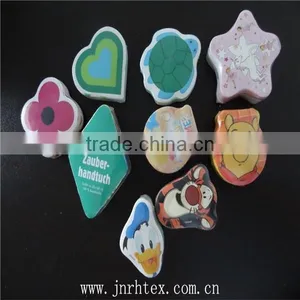 Best Selling 100% Cotton Magic Hand Towel With Printing Logo thumbnail-3