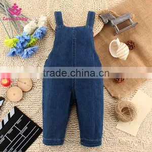 2016 Wholesale Toddlers Jeans Cute Overalls Children Denim Overalls Baby Fashion Strap Jeans thumbnail-3