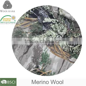 100% Wool Knit Camouflage Fabric Wholesale thumbnail-3