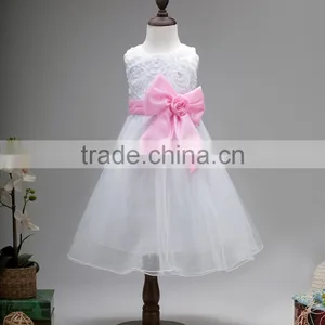 Elegant Baby Girls Birthday Gift Red Lace Party Dress Cute Infant Princess Kids Wedding Dress Girls Bridesmaid Clothing thumbnail-2