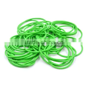38mm Green Natural Silicone Rubber Bands thumbnail-1