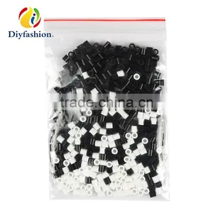Diyfashion 5mm Hama Perler Fuse Beads Zebra Set With Puzzle Iron Paper and Twezzer Hama Beads Toys for Kids 18095 thumbnail-3