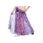Decorative Chiffon Sequin Belly Dance Skirt for Show , Belly Dancing Dress thumbnail-1