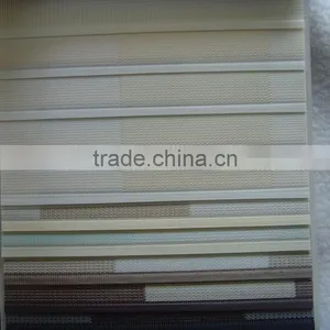 High Quality Pleated Zebra Roller Blind Fabric Shades Window thumbnail-1