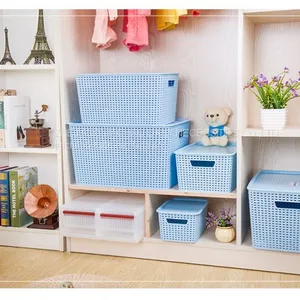 Plastic Woven Bin Storage Range With 5 Different Size thumbnail-3