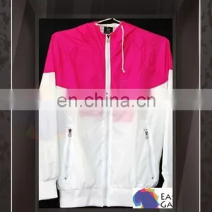 Custom Design Hot Sales Outdoor Waterproof Zip Plain Contrast Color Kids Track Jacket thumbnail-1
