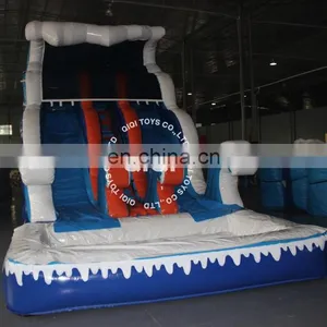 China Inflatable Cheap Slide With Arch Big Inflatable Water Dry Slide for Pool for Rental Business on Sale thumbnail-1