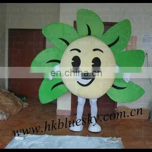 2013 Green Leaves Flower Mascot Costume thumbnail-1