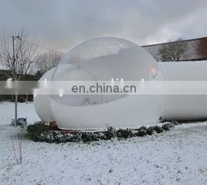 Pomotion!! Inflatable Transparent Tentromantic ,bubble Tent for Party ,camping Inflatable Clear Multi-room Tent thumbnail-3