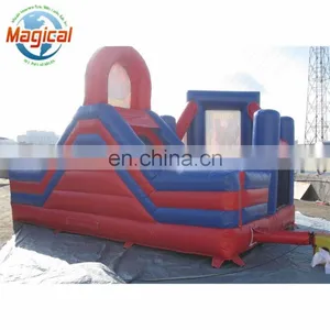 Spiderman Inflatable Combo Inflatable Bounce House Inflatable Bounce thumbnail-2